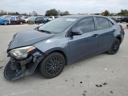 Salvage cars for sale at Orlando, FL auction: 2016 Toyota Corolla L