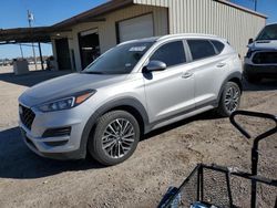 Salvage cars for sale at Temple, TX auction: 2020 Hyundai Tucson Limited