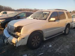 Salvage cars for sale at Windsor, NJ auction: 2006 Mercury Mountaineer Luxury