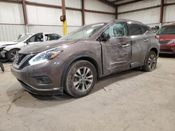 Nissan Murano salvage cars for sale: 2018 Nissan Murano S