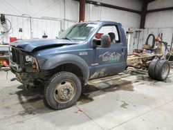 Salvage trucks for sale at Billings, MT auction: 2007 Ford F550 Super Duty