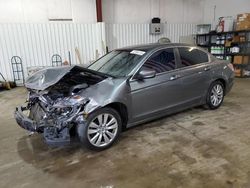 Salvage cars for sale at Lufkin, TX auction: 2011 Honda Accord EXL