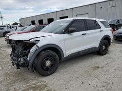 Salvage SUVs for sale at auction: 2020 Ford Explorer Police Interceptor