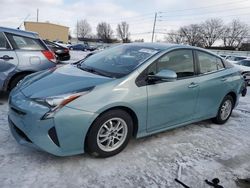 Salvage cars for sale at Moraine, OH auction: 2018 Toyota Prius