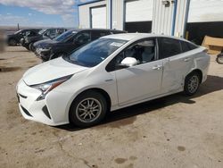 Salvage cars for sale at Albuquerque, NM auction: 2016 Toyota Prius