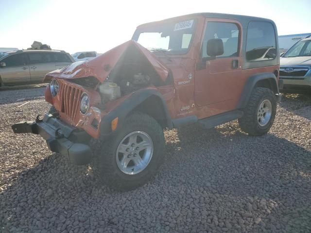 2006 Jeep Wrangler / TJ Sport