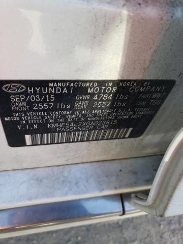 2016 Hyundai Sonata PLUG-IN Hybrid