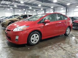 Vehiculos salvage en venta de Copart Ham Lake, MN: 2010 Toyota Prius