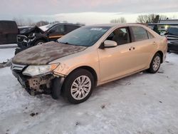 Salvage cars for sale from Copart Wayland, MI: 2012 Toyota Camry Base