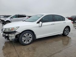 2014 Honda Accord LX en venta en Grand Prairie, TX