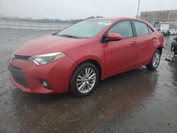 Salvage cars for sale from Copart Fredericksburg, VA: 2015 Toyota Corolla L