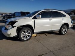 Salvage cars for sale at Grand Prairie, TX auction: 2009 Lexus RX 350