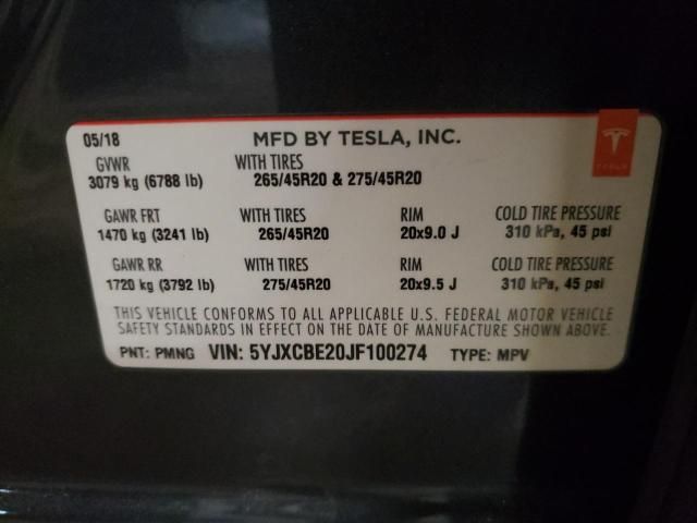 2018 Tesla Model X