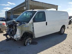 Chevrolet salvage cars for sale: 2021 Chevrolet Express G2500