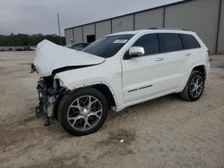 Jeep salvage cars for sale: 2019 Jeep Grand Cherokee Overland