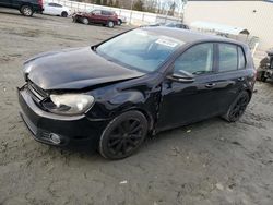 Salvage cars for sale at Spartanburg, SC auction: 2012 Volkswagen Golf