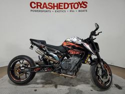 Salvage motorcycles for sale at Dallas, TX auction: 2019 KTM 790 Duke