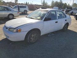 Salvage cars for sale from Copart Gaston, SC: 2000 Toyota Corolla VE