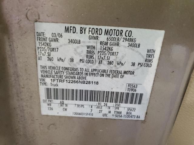 2006 Ford F150