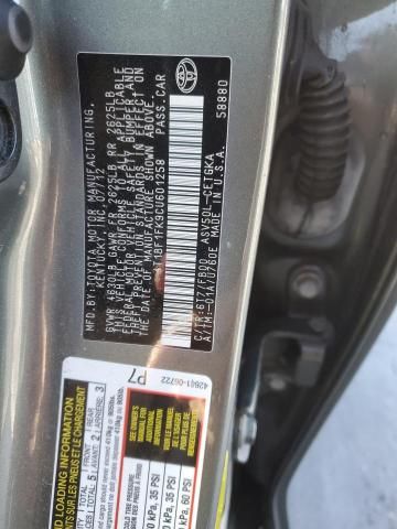 2012 Toyota Camry Base