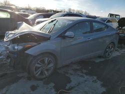 Salvage cars for sale at Duryea, PA auction: 2015 Hyundai Elantra SE