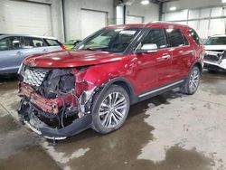 2017 Ford Explorer Platinum en venta en Ham Lake, MN