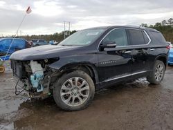 Salvage cars for sale at Greenwell Springs, LA auction: 2019 Chevrolet Traverse Premier