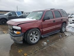 Chevrolet salvage cars for sale: 2001 Chevrolet Tahoe C1500