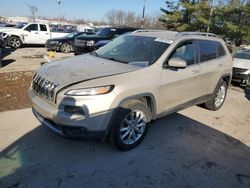 Jeep salvage cars for sale: 2015 Jeep Cherokee Limited