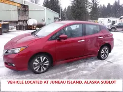 Nissan salvage cars for sale: 2020 Nissan Leaf SL Plus