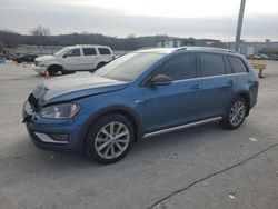 Salvage cars for sale at Lebanon, TN auction: 2017 Volkswagen Golf Alltrack S