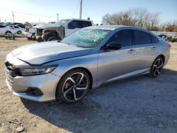 Salvage Cars with No Bids Yet For Sale at auction: 2021 Honda Accord Sport