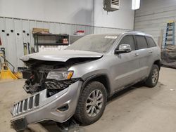 Vehiculos salvage en venta de Copart Des Moines, IA: 2015 Jeep Grand Cherokee Limited