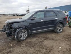 2018 Ford Explorer Limited en venta en Woodhaven, MI