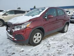 Salvage cars for sale from Copart Woodhaven, MI: 2017 Chevrolet Trax LS