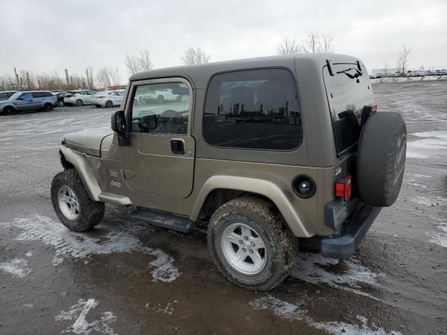 2004 Jeep Wrangler / TJ Sahara