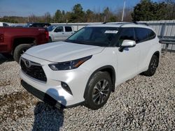 Salvage cars for sale at Memphis, TN auction: 2022 Toyota Highlander XLE