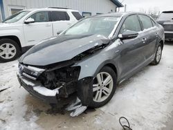 Volkswagen salvage cars for sale: 2013 Volkswagen Jetta Hybrid