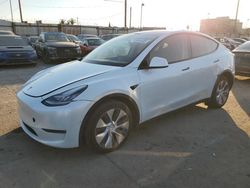 Tesla Model y salvage cars for sale: 2021 Tesla Model Y