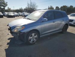 Salvage cars for sale at San Martin, CA auction: 2006 Toyota Corolla Matrix XR