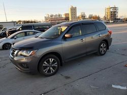 Salvage cars for sale at New Orleans, LA auction: 2017 Nissan Pathfinder S