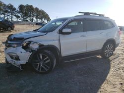 Salvage cars for sale at Loganville, GA auction: 2017 Honda Pilot Touring