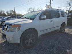 Salvage cars for sale at Riverview, FL auction: 2012 Nissan Armada SV