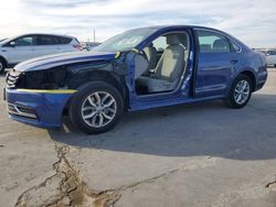 Volkswagen salvage cars for sale: 2016 Volkswagen Passat S