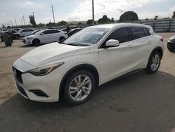 Infiniti salvage cars for sale: 2017 Infiniti QX30 Base