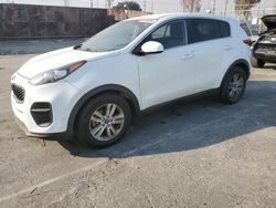 Salvage cars for sale at Wilmington, CA auction: 2019 KIA Sportage LX