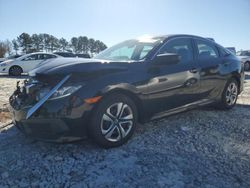 Salvage cars for sale at Loganville, GA auction: 2017 Honda Civic LX