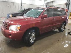 Salvage cars for sale at Casper, WY auction: 2007 Toyota Highlander Sport