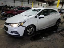 Chevrolet salvage cars for sale: 2017 Chevrolet Cruze LT