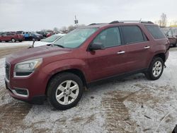 GMC Acadia sle salvage cars for sale: 2015 GMC Acadia SLE